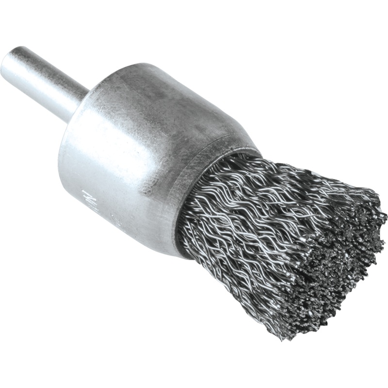 Makita B-63030 1" Crimped Wire End Brush, 1/4" Straight Shank