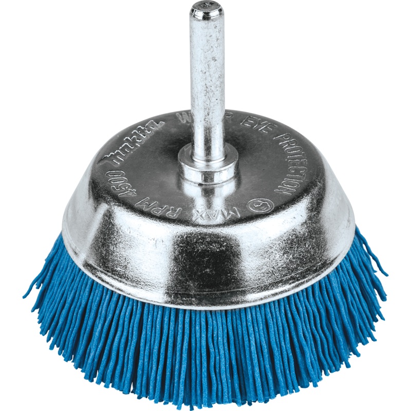 Makita D-70518 21/2" Nylon Cup Brush, Fine, 240 Grit