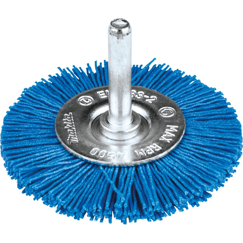 Makita D-70596 21/2" Nylon Wheel Brush, Fine, 240 Grit