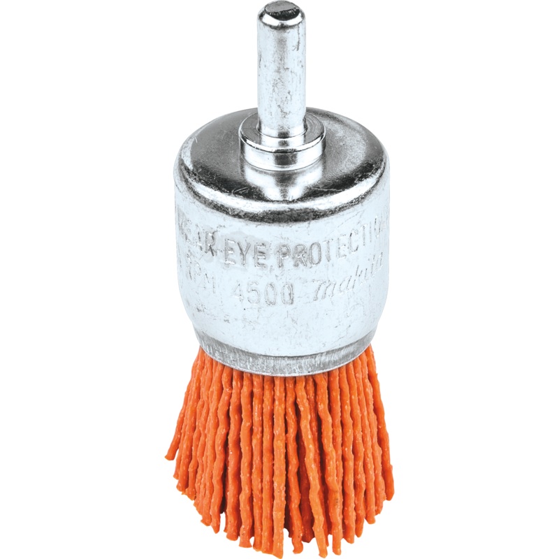 Makita D-70708 11/4" Nylon End Brush, Coarse, 80 Grit