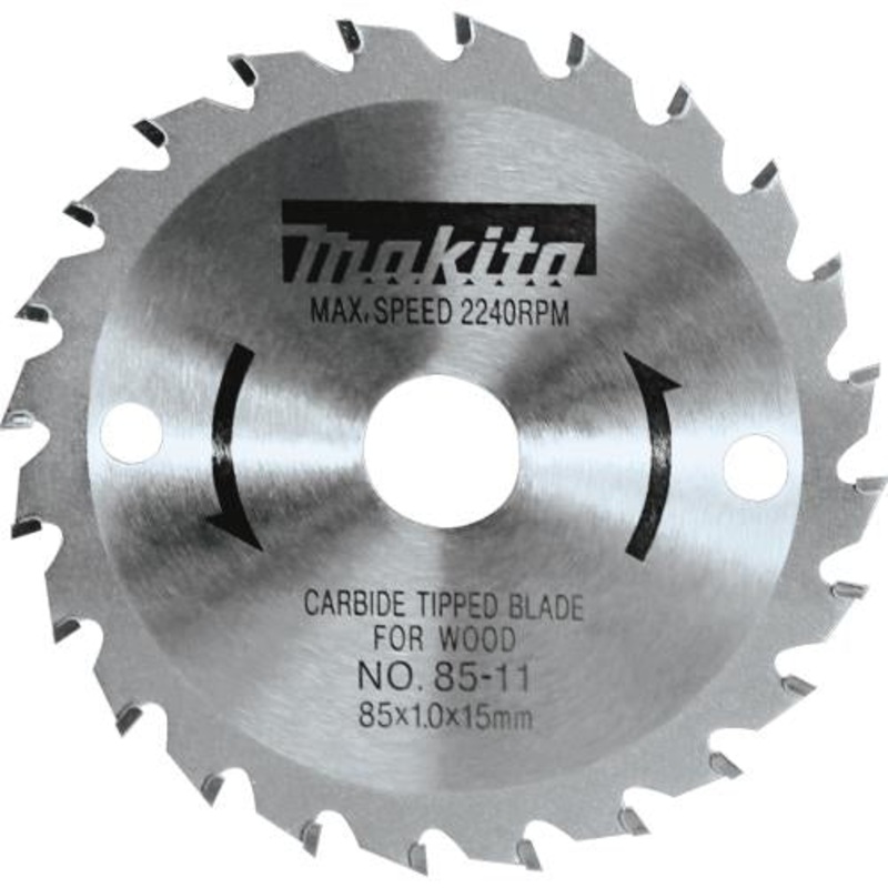 Makita 721005-A 33/8" 24T CarbideTipped Circular Saw Blade, General Purpose