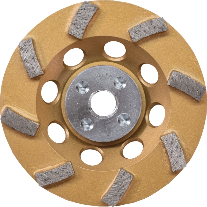 Makita A-96403 41/2" LowVibration Diamond Cup Wheel, 8 Segment Turbo
