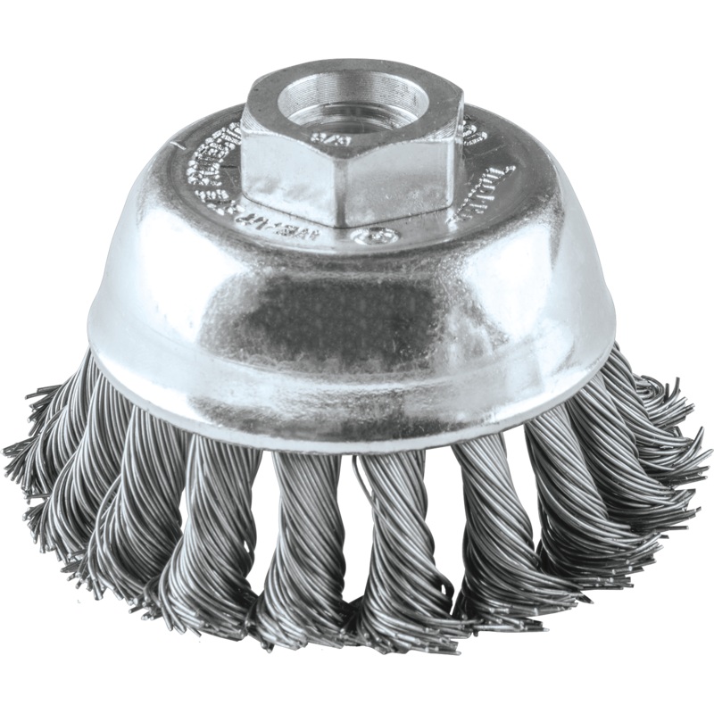 Makita A-98429 23/4" Knot Wire Cup Brush, 5/8"11