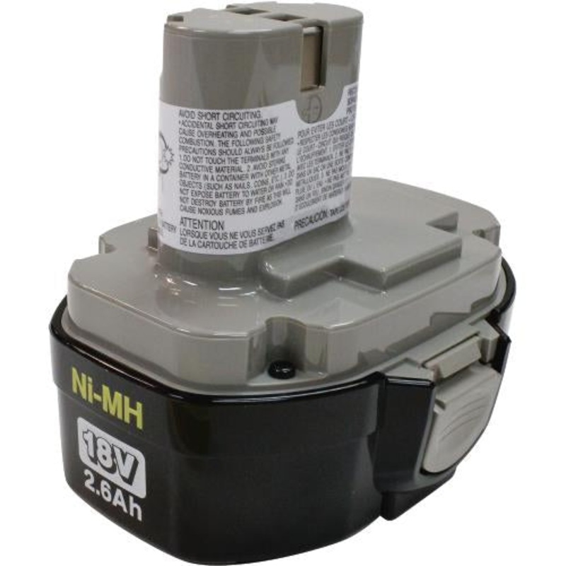 Makita 193159-1 18V NiMH 2.6Ah Battery 1834, Pod Style