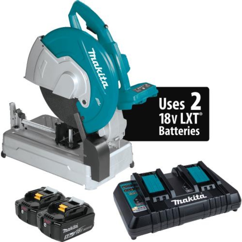 Makita XWL01PT 36V (18V X2) LXT Brushless 14" CutOff Saw Kit (5.0Ah)