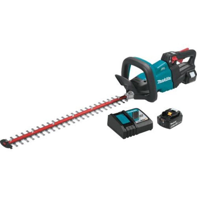 Makita XHU07T 18V LXT LithiumIon Brushless Cordless 24" Hedge Trimmer Kit (5.0Ah)