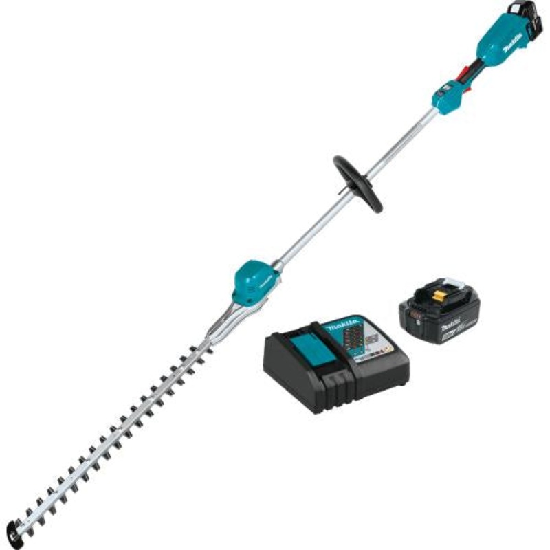 Makita XNU02T 18V LXT LithiumIon Brushless Cordless 24" Pole Hedge Trimmer Kit (5.0Ah)