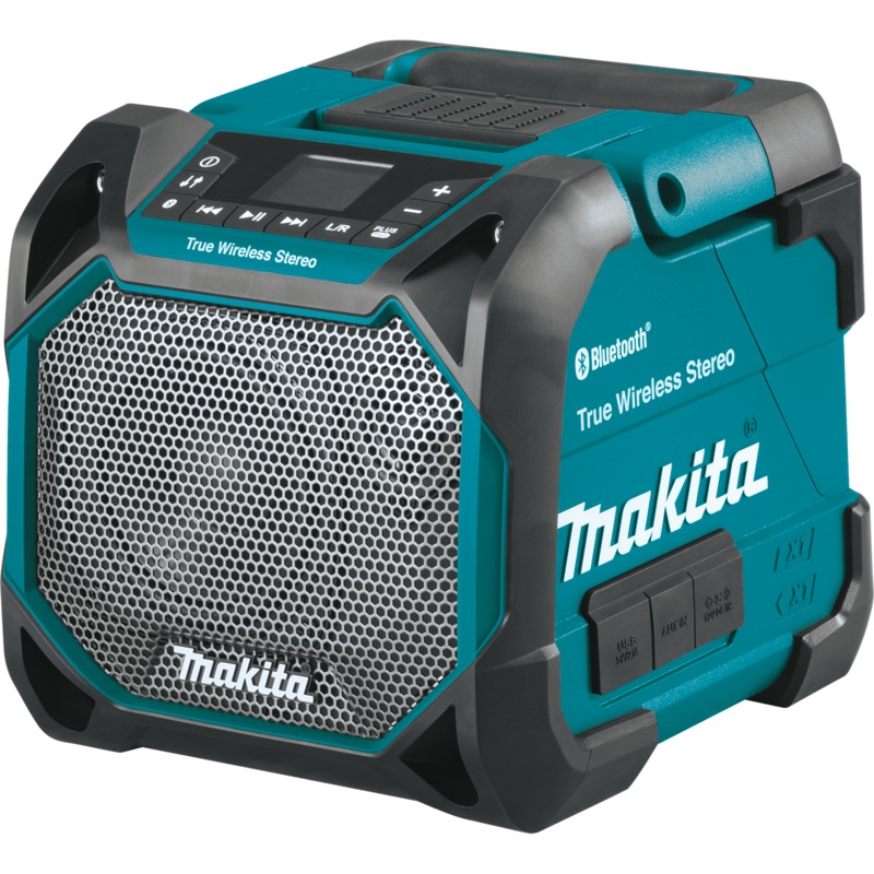 Makita XRM11 18V LXT / 12V max CXT LithiumIon Cordless/Corded Bluetooth Job Site Speaker, Tool Only