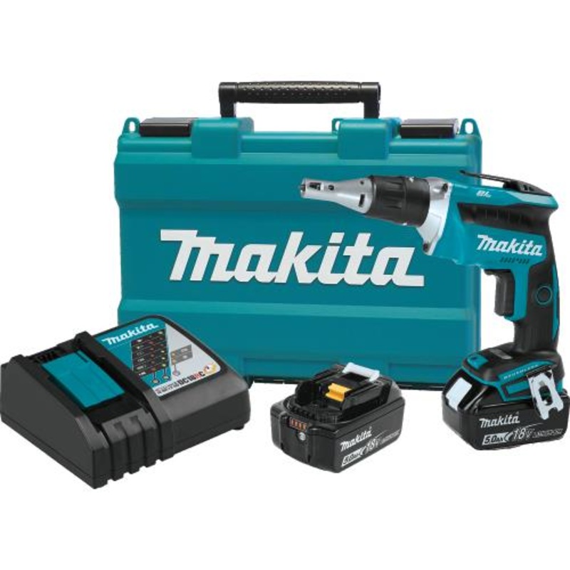 Makita XSF03T 18V Lxt Lithiumion Brushless Cordless 4,000 Rpm Drywall Screwdriver Kit