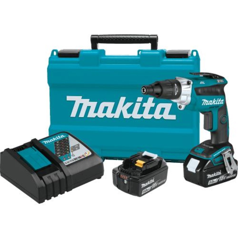 Makita XSF05T 18V LXT LithiumIon Brushless Cordless 2,500 RPM Screwdriver Kit (5.0Ah)