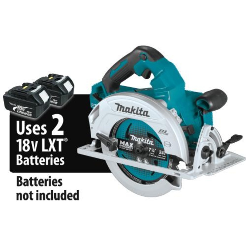 Makita XSH07ZU 36V (18V X2) LXT Brushless 71/4 Circular Saw, AWS Capable, Tool Only