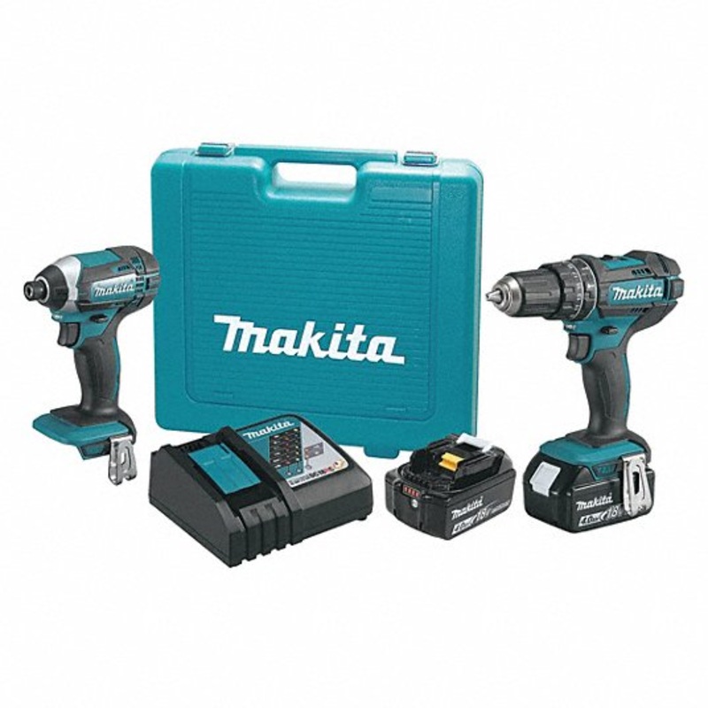 Makita XT261M 18V LXT LithiumIon Cordless 2Pc. Combo Kit (4.0Ah)
