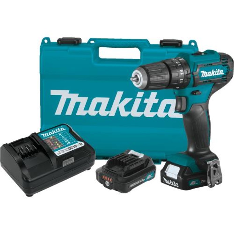 Makita PH06R1 12V Max Cxt Lithiumion Cordless 3/8" Hammer Driverdrill Kit
