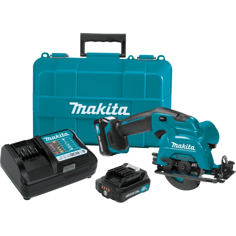 Makita SH02R1 12V max CXT LithiumIon Cordless 33/8" Circular Saw Kit (2.0Ah)