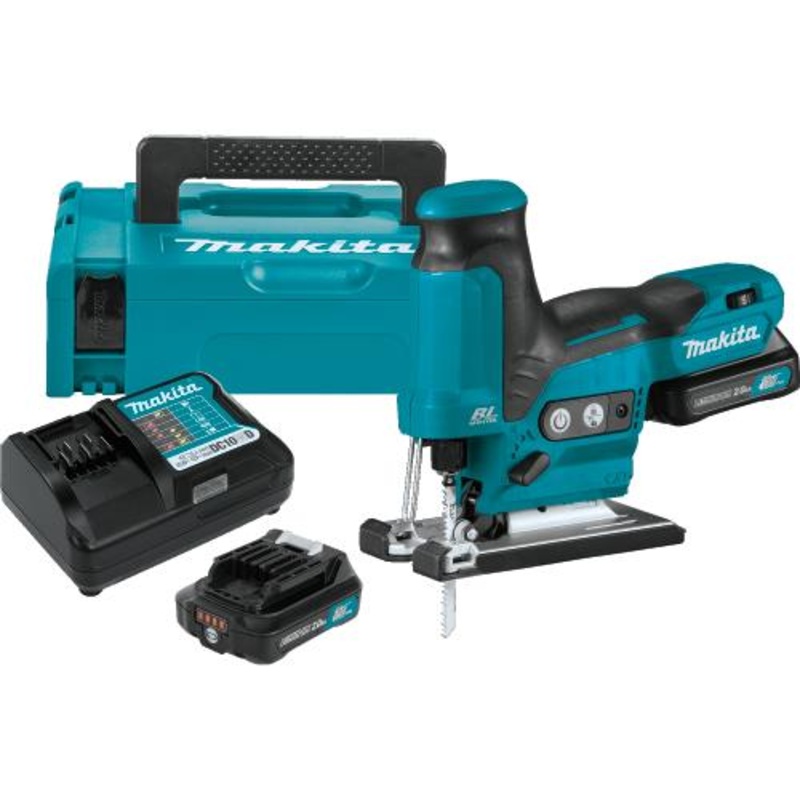 Makita VJ05R1J 12V max CXT LithiumIon Brushless Cordless Barrel Grip Jig Saw Kit (2.0Ah)