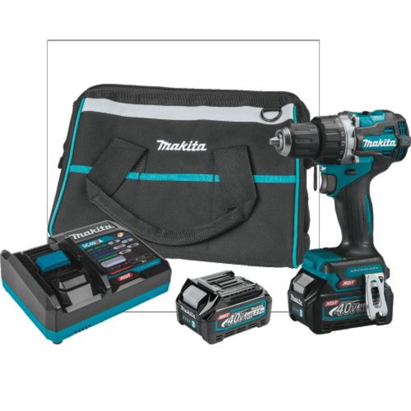 Makita GFD02D 40V max XGT Compact Brushless Cordless 1/2" DriverDrill Kit (2.5Ah)