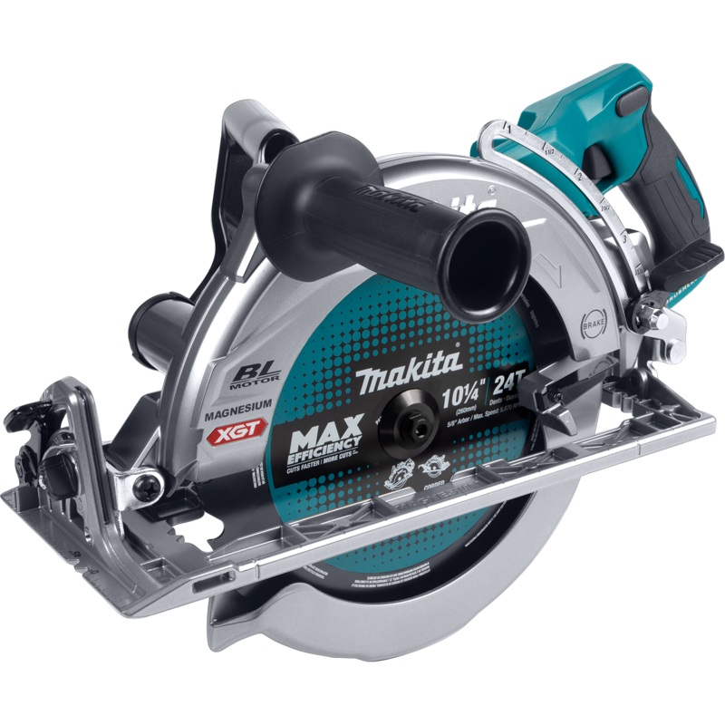 Makita GSR02Z 40V max XGT Brushless Cordless Rear Handle 101/4" Circular Saw, AWS Capable, Tool Only