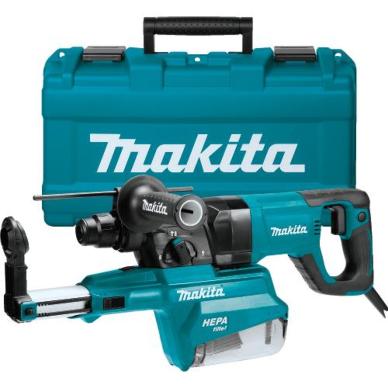 Makita HR2661 1" SDSPLUS AVT Rotary Hammer, w/ HEPA Dust Extractor (Dhandle)