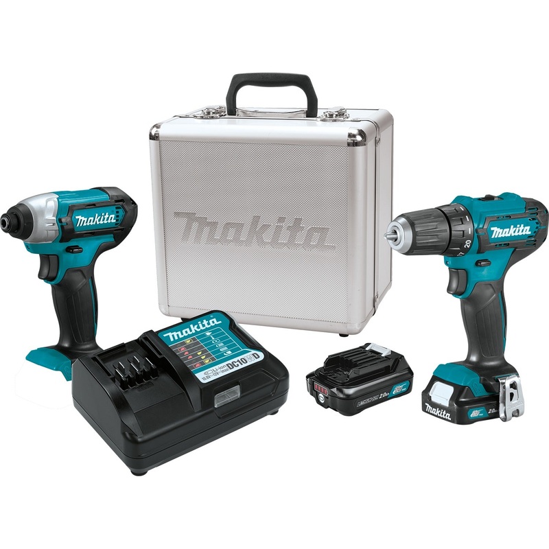 Makita CT232RX 12V max CXT LithiumIon Cordless 2Pc. Combo Kit (2.0Ah)