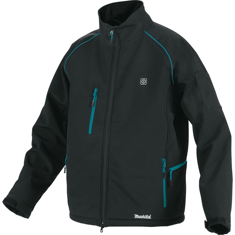Makita DCJ205Z3XL 18V LXT LithiumIon Cordless Heated Jacket, Jacket Only (Black, 3XL)