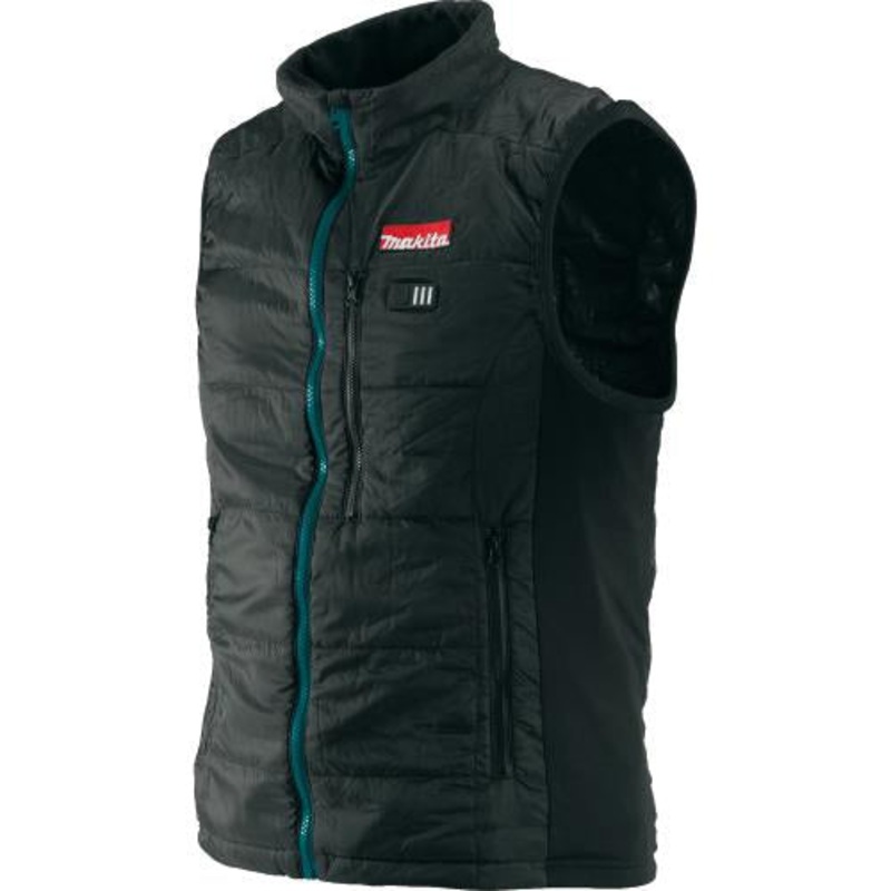 Makita DCV200ZXL 18V LXT LithiumIon Cordless Heated Vest, Vest Only (Black, XL)