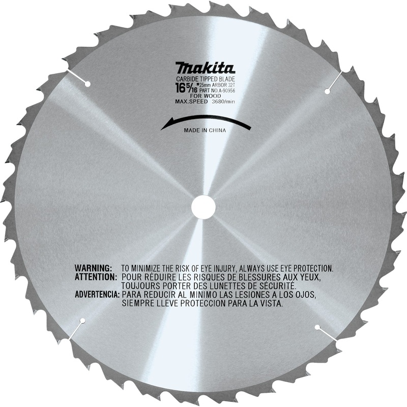 Makita A-90956 165/16" 32T CarbideTipped Circular Saw Blade
