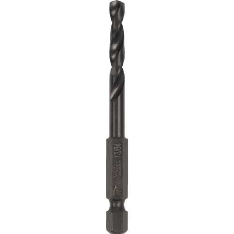 Makita A-97798 13/64" Black Oxide Drill Bit, 1/4" Hex Shank