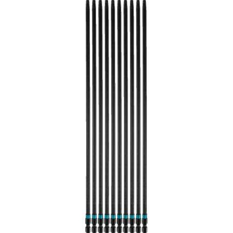 Makita A-99269 ImpactX #2 Square Recess 12 Power Bit, 10/pk, Bulk