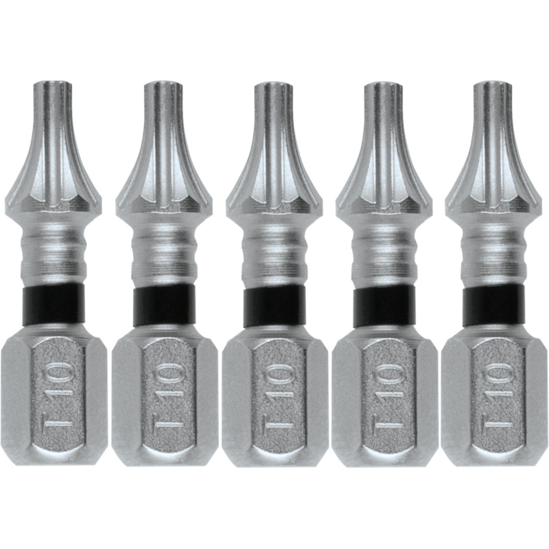 Makita E-00608 Impact XPS T10 Torx 1" Insert Bit, 5/pk