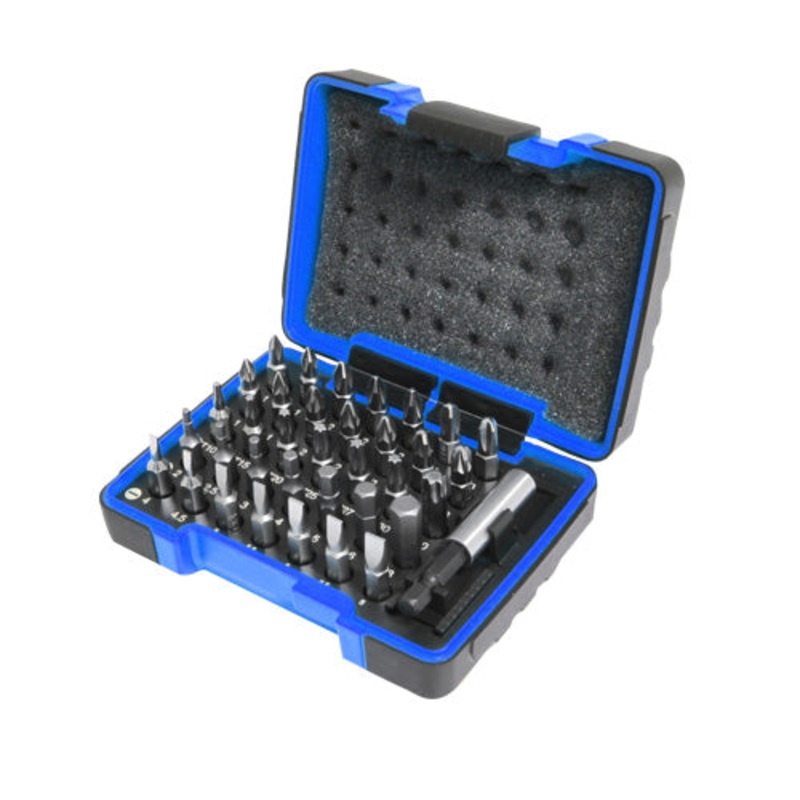 Narex Tools 850400 Large Set Of Bits 1/4" In Plastic Box 36 dln
