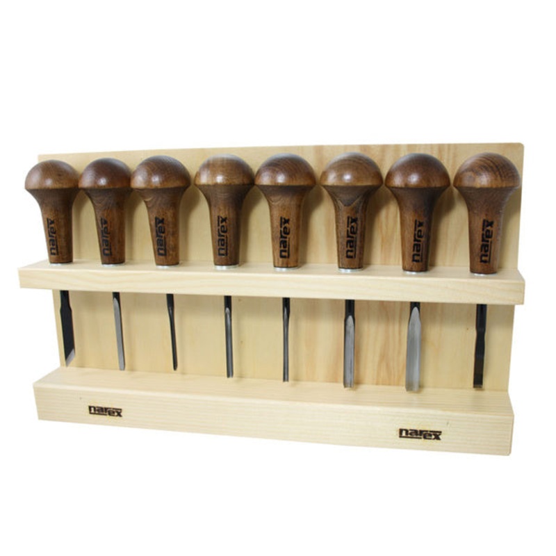 Narex Tools 868700 Set Of Graving Chisels 8-pc