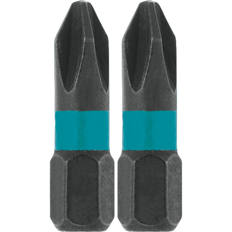 Makita A-96469 ImpactX #2 Phillips 1 Insert Bit, 2/pk