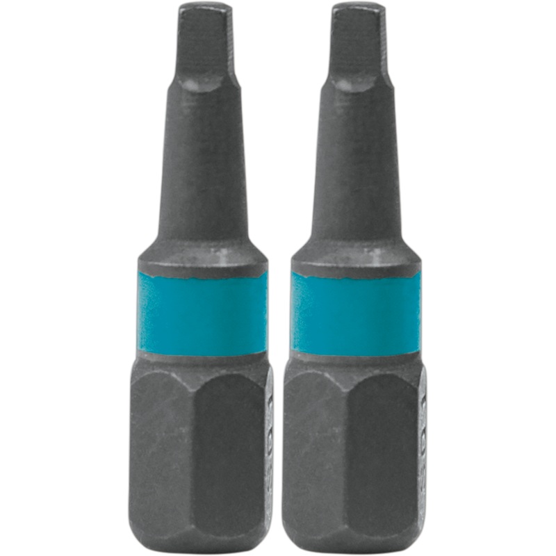 Makita A-96506 ImpactX #1 Square Recess 1 Insert Bit, 2/pk