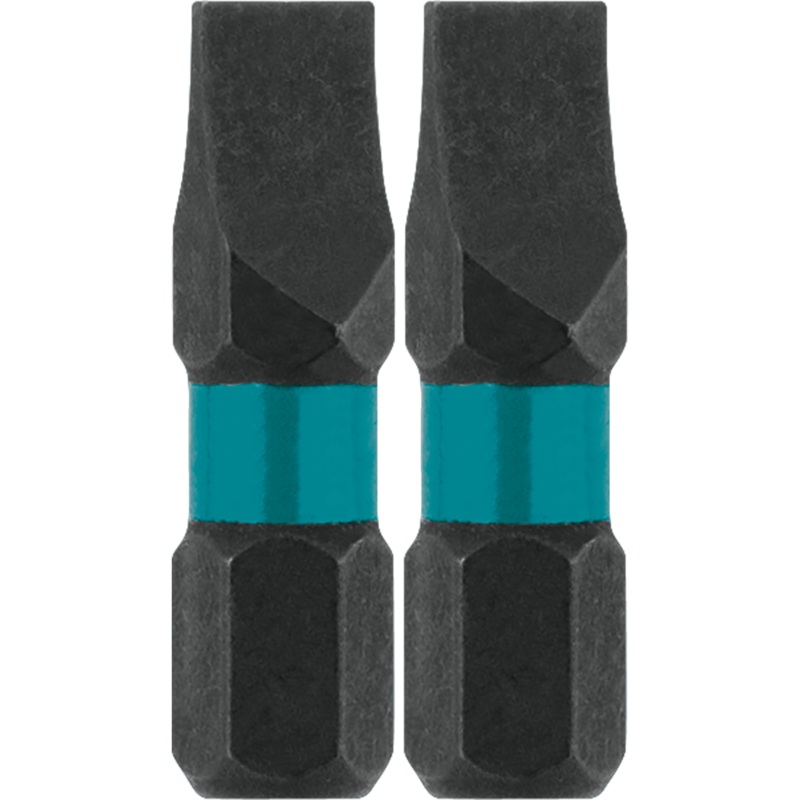 Makita A-96621 ImpactX #8 Slotted 1 Insert Bit, 2/pk