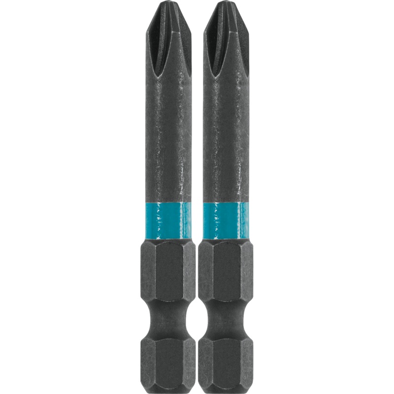 Makita A-96659 ImpactX #2 Phillips 2" Power Bit, 2/pk