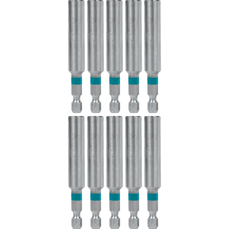 Makita A-99312 ImpactX 3 One Piece Magnetic Insert Bit Holder, 10/pk, Bulk