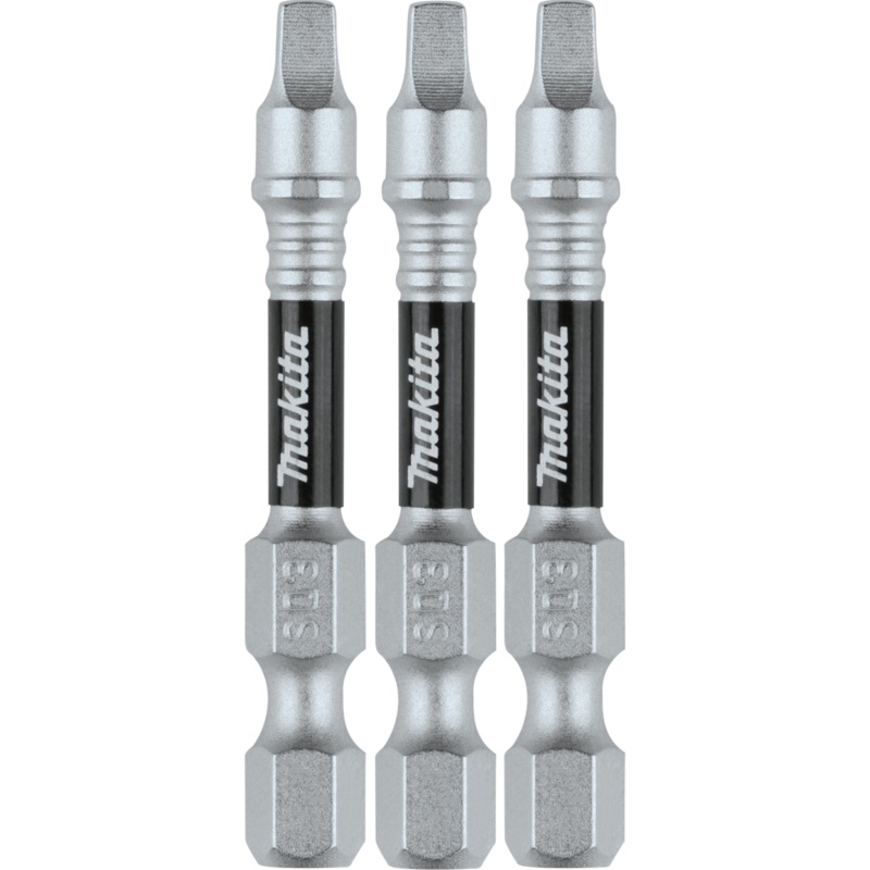Makita E-00810 Impact XPS #3 Square 2" Power Bit, 3/pk
