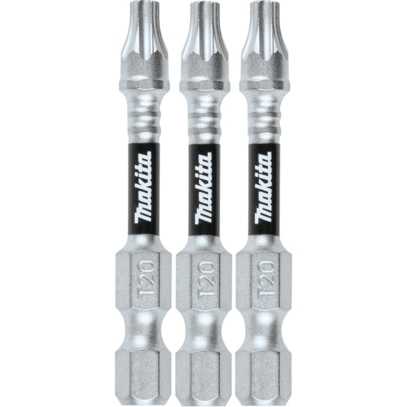 Makita E-00848 Impact XPS T20 Torx 2" Power Bit, 3/pk
