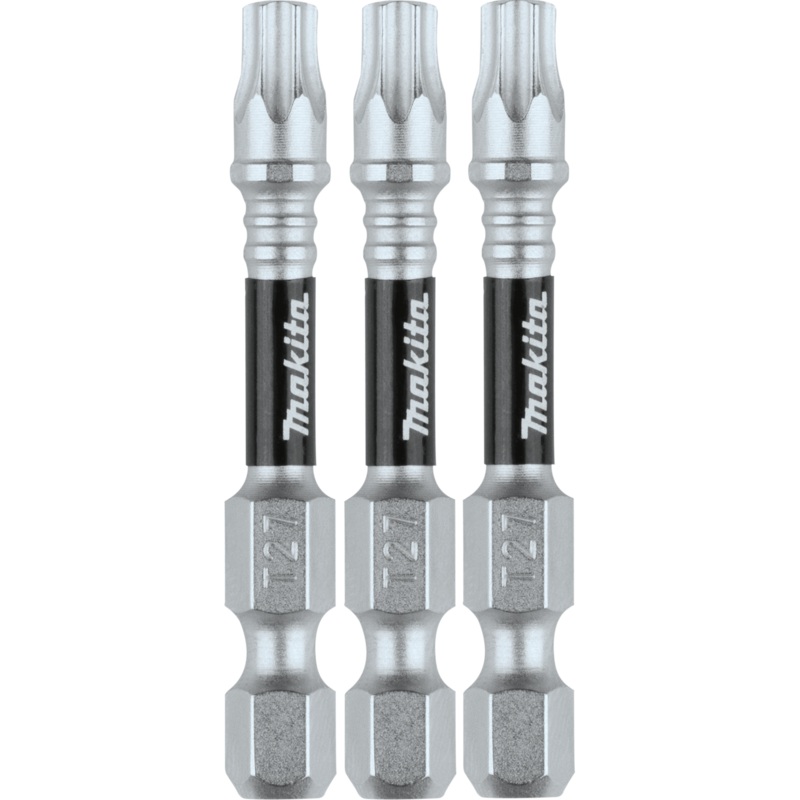Makita E-00860 Impact XPS T27 Torx 2" Power Bit, 3/pk