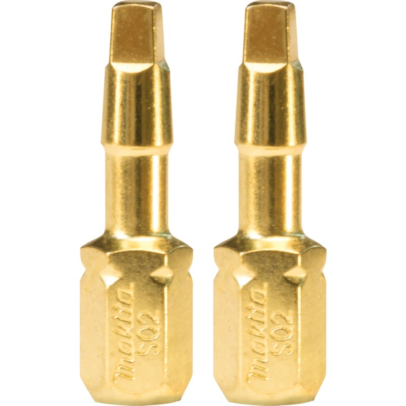 Makita B-44719 Impact GOLD #2 Square Insert Bit, 2/pk