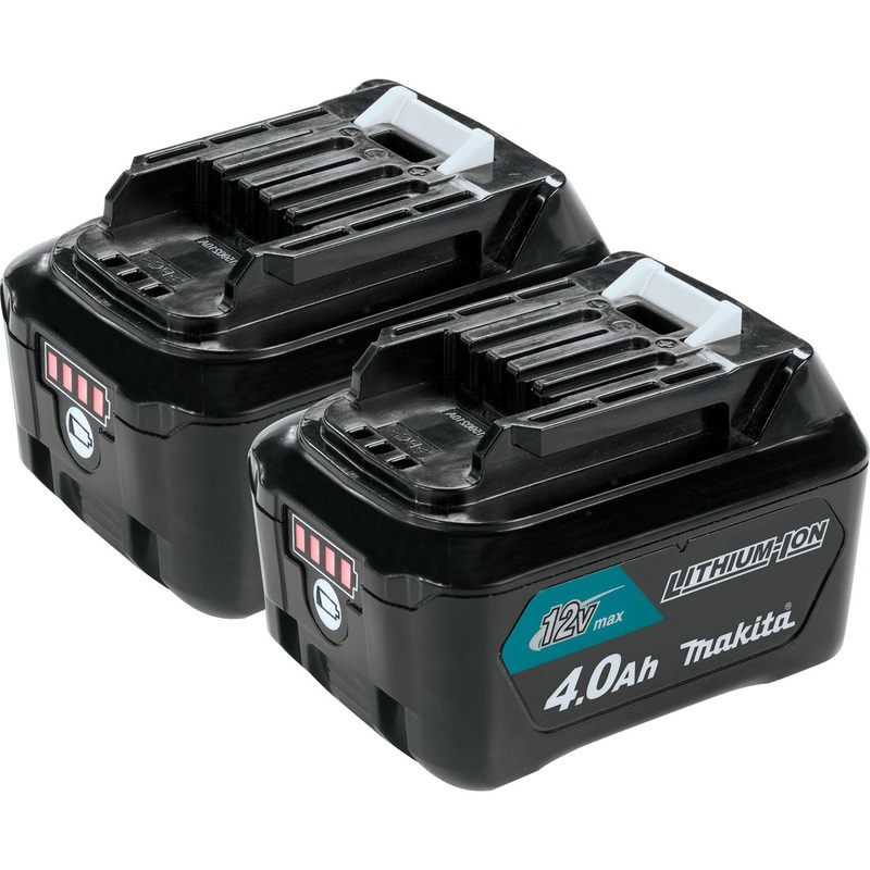 Makita BL1041B-2 12V max CXT LithiumIon 4.0Ah Battery, 2/pk
