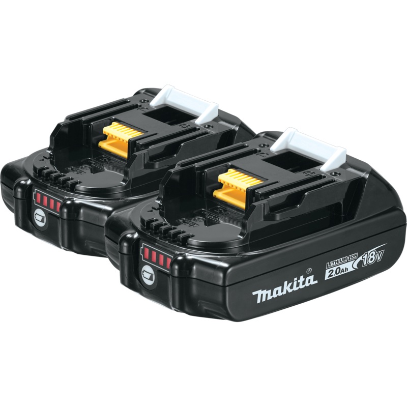 Makita BL1820B-2 18V LXT LithiumIon Compact 2.0Ah Battery, 2/pk