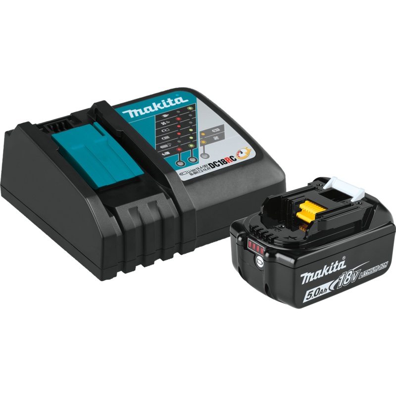 Makita BL1850BDC1 18V LXT LithiumIon Battery and Charger Starter Pack (5.0Ah)