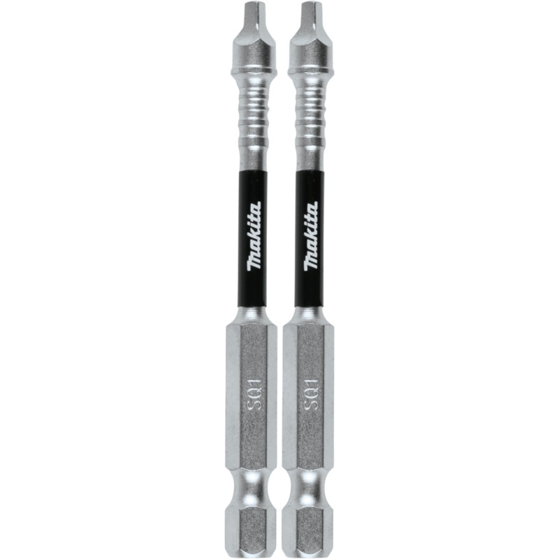 Makita E-01161 Impact XPS #1 Square 3" Power Bit, 2/pk