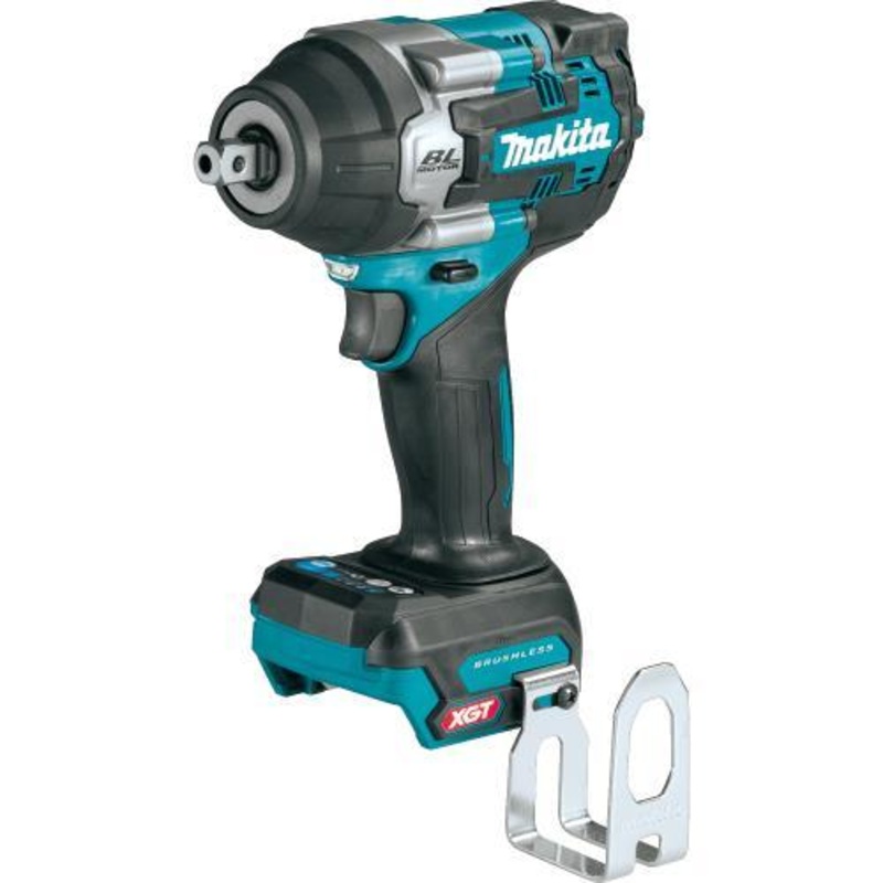Makita GWT08Z 40V max XGT Brushless Cordless 4Speed MidTorque 1/2" Sq. Drive Impact Wrench w/ Detent Anvil, Tool Only