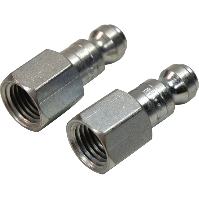 Makita 311004-A 1/4"X1/4" FAuto, Fitting, 2/pk