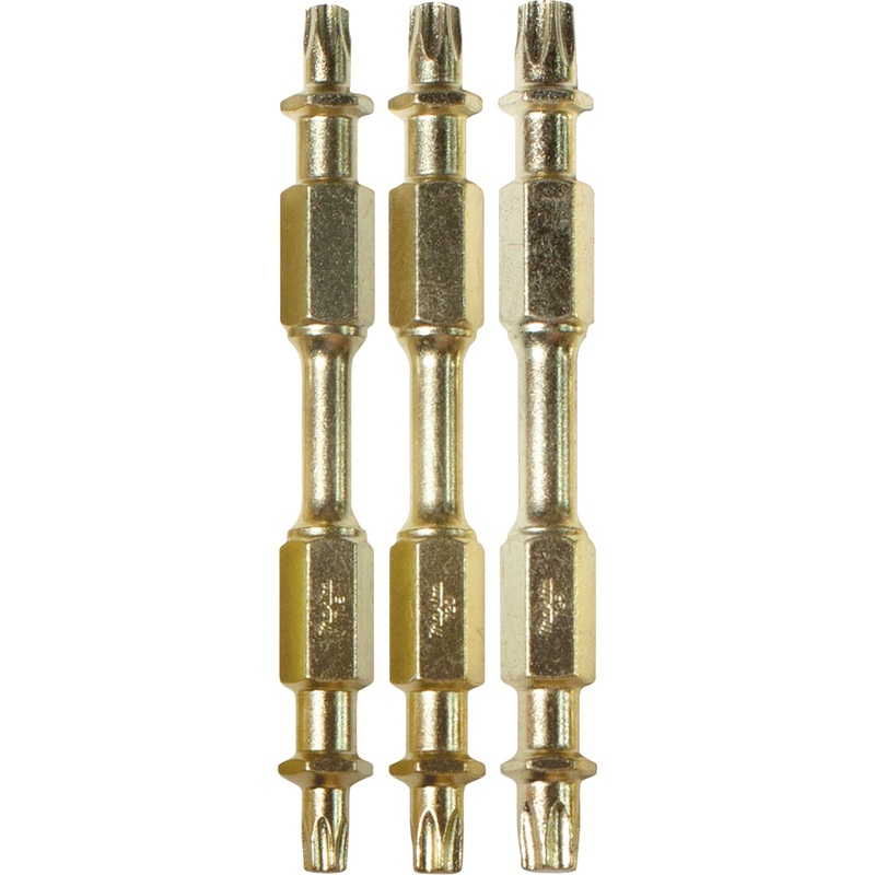 Makita B-49616 Impact GOLD 3 Pc. Assorted (21/2") Torx DoubleEnded Power Bits