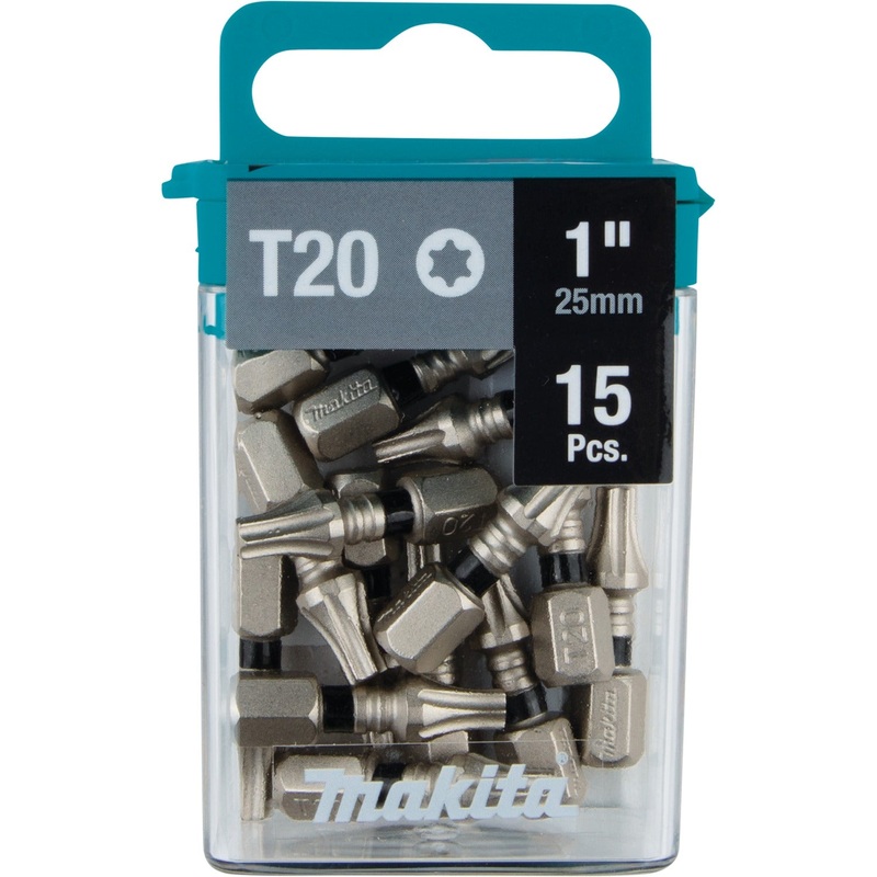 Makita E-00670 Impact Xps T20 Torx, 1" Insert Bit, 15/Pk