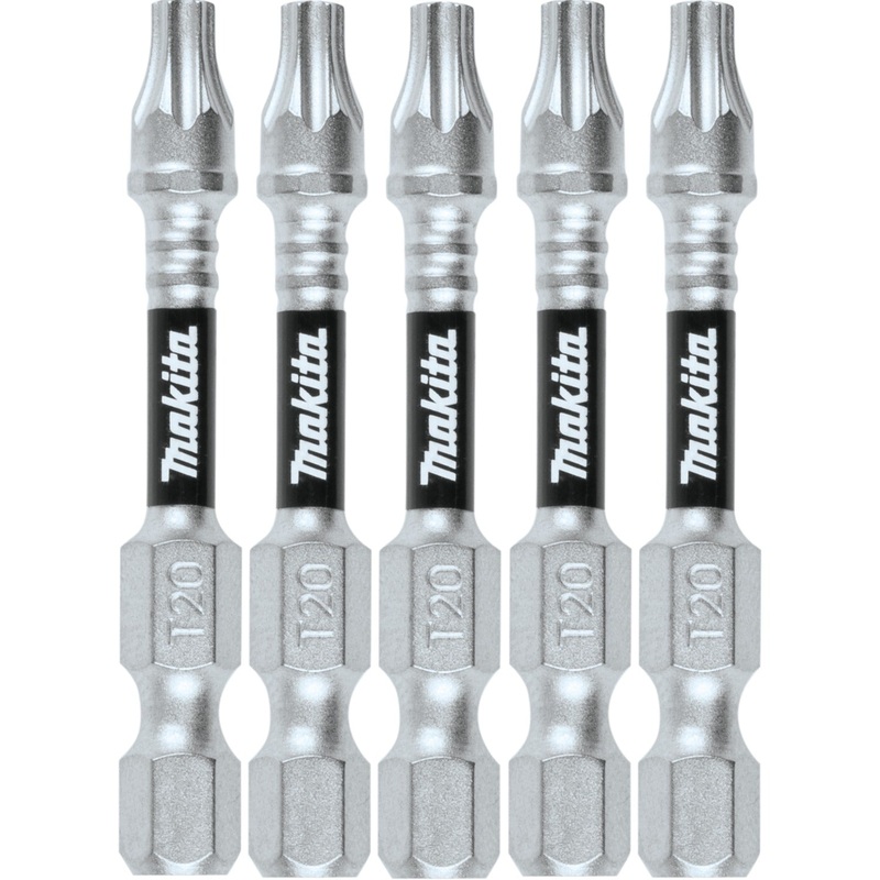 Makita E-00985 Impact XPS T20 Torx 2" Power Bit, 5/pk
