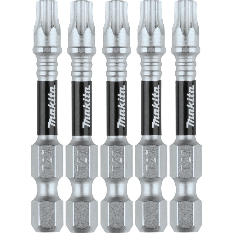 Makita E-01002 Impact Xps T27 Torx 2" Power Bit, 5/Pk